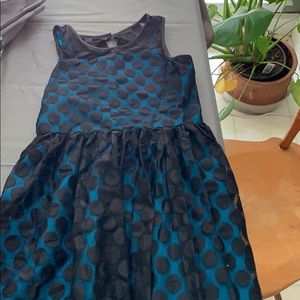 Gorgeous black and blue semiformal dress size 12